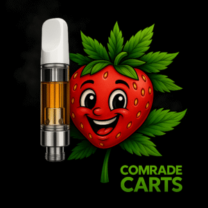 ComradeCarts - Gorgeous Strawberry Sativa Δ9 Blend - 1g Carts